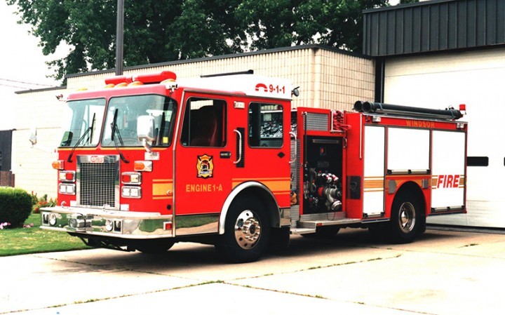 Engine 1A, the 1995 Carl Thibault/Spartan CAFS Pumper